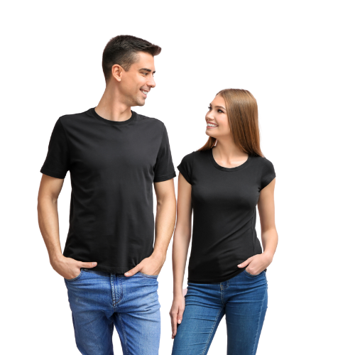 pareja camisetas serigrafía