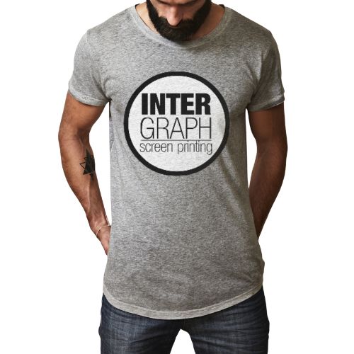 Hombre camiseta serigrafia